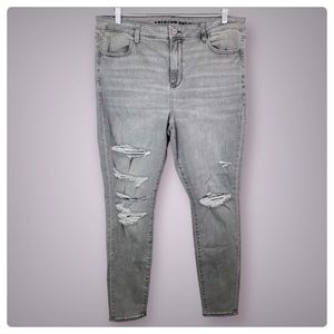 American Eagle Next Level Stretch Rise Jegging Womens Size 16 Actual Fit 36 X 29